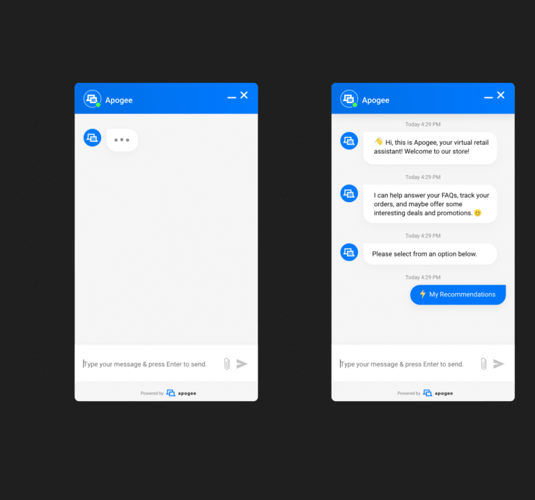 Apogee UI snapshots 1
